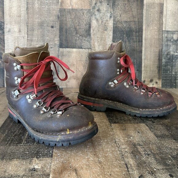 Raichle Vintage Hiking Mountaineering Boots Mens 8 M main image 5